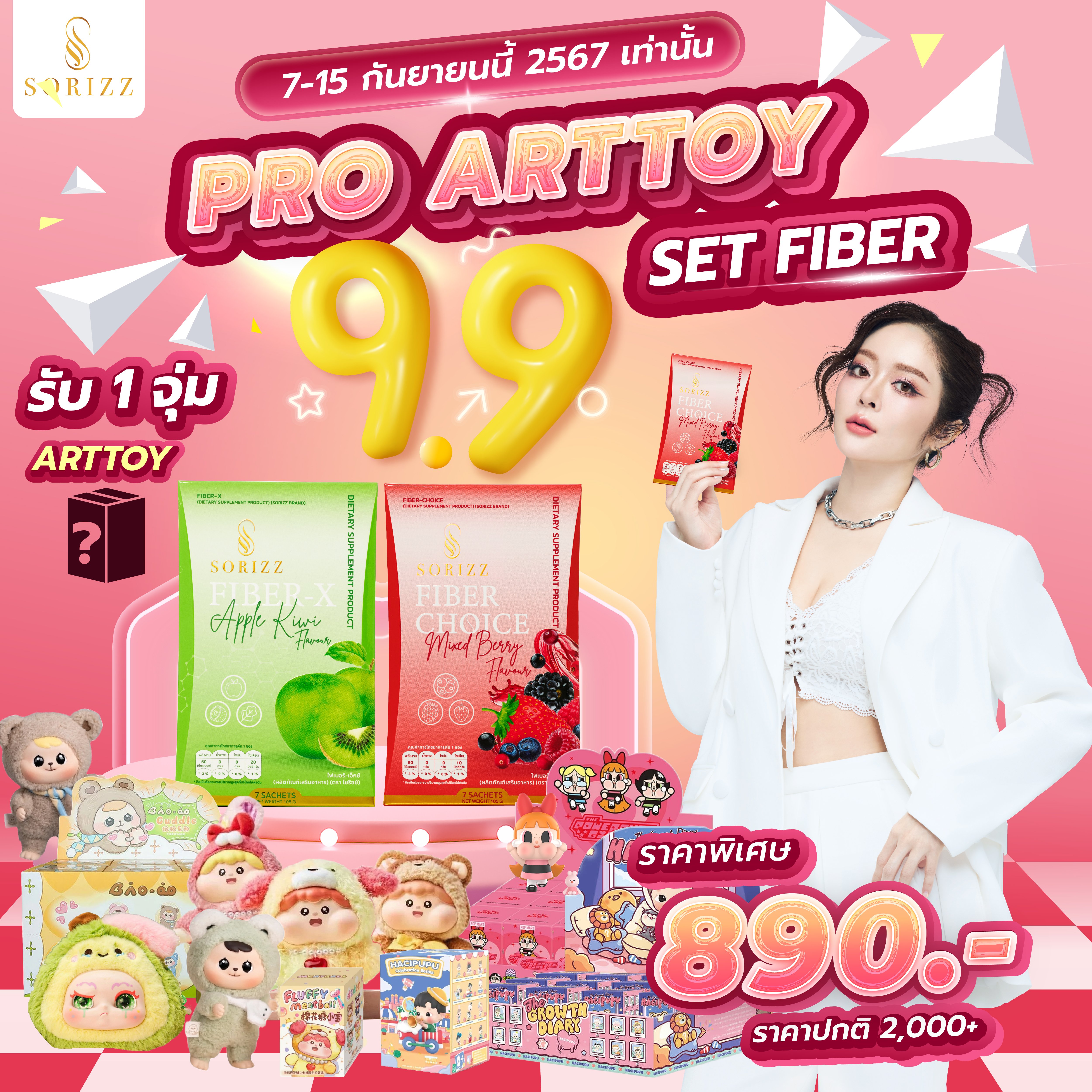 Pro 9.9  Fiber 2+Arttoy 1